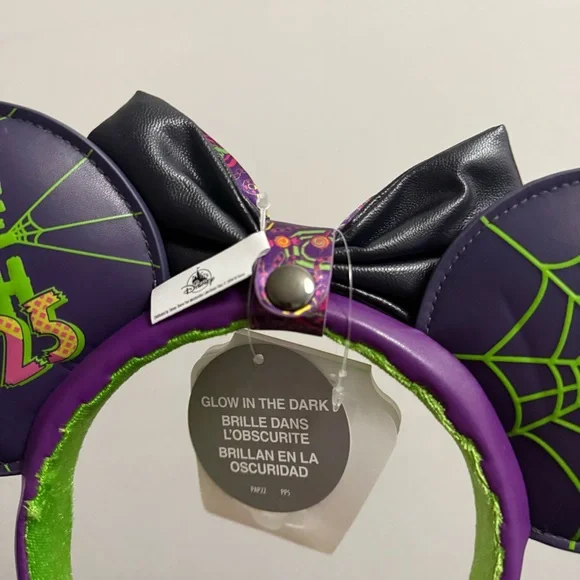 NWT loungefly oogie boogie bash ear headband disney parks - Picture 3 of 4